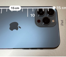 峡江苹果14维修分享如何使用iPhone14测距仪测量身高 